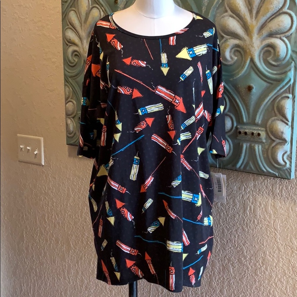 Lularoe 4th of July Firecracker Irma M